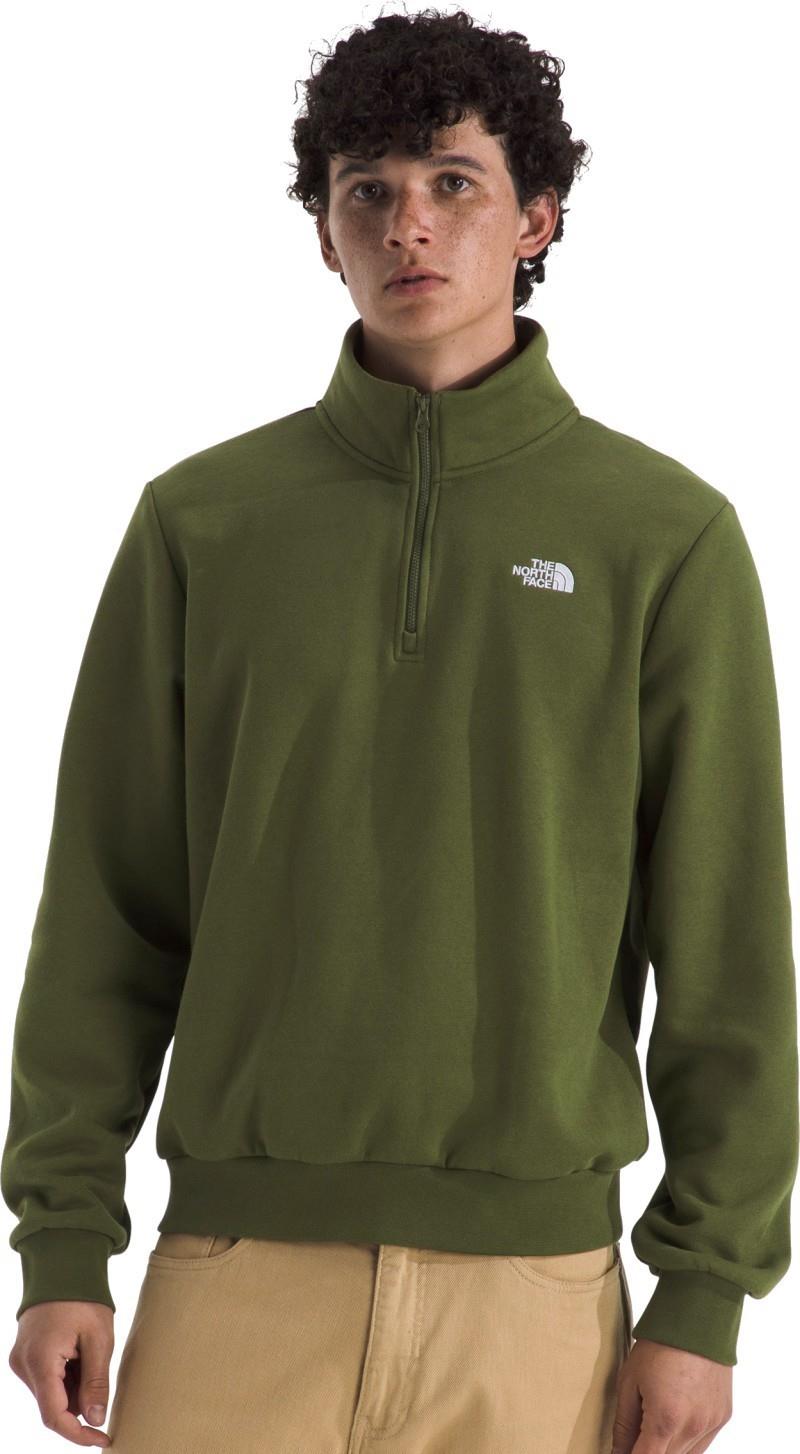 Evolution Simple Dome 1/4 Zip - Mens - woodland green 1