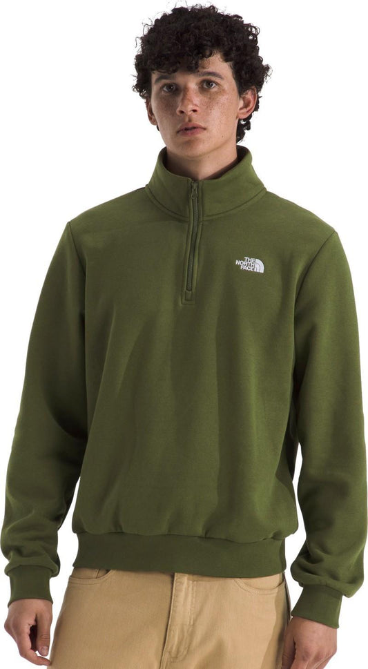 Evolution Simple Dome 1/4 Zip - Mens - woodland green 1