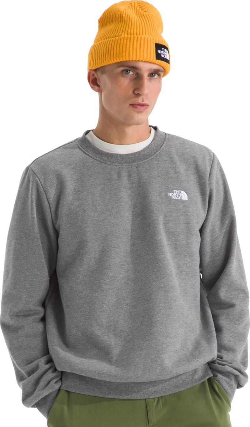 Evolution Simple Dome Crew - Mens - tnf mid grey heather 1