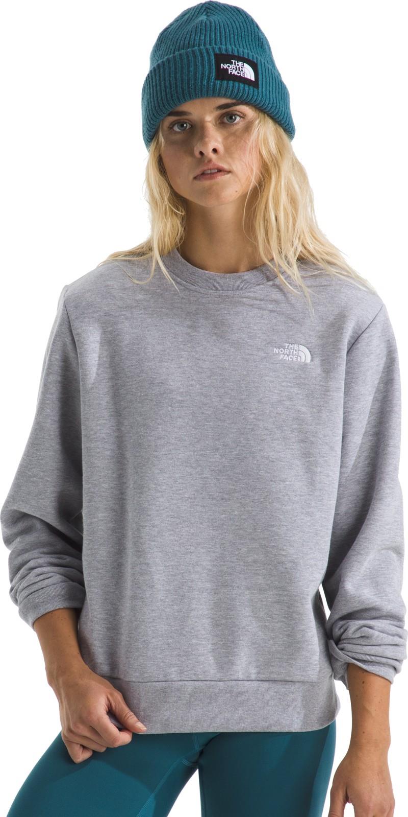 Evolution Simple Dome Crew - Womens - tnf pale grey heather 1
