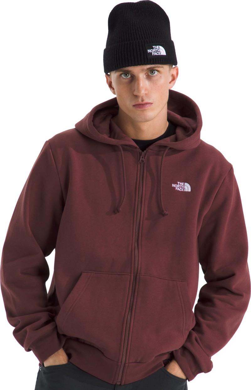Evolution Simple Dome Full Zip Hoodie - Mens - sumac 1