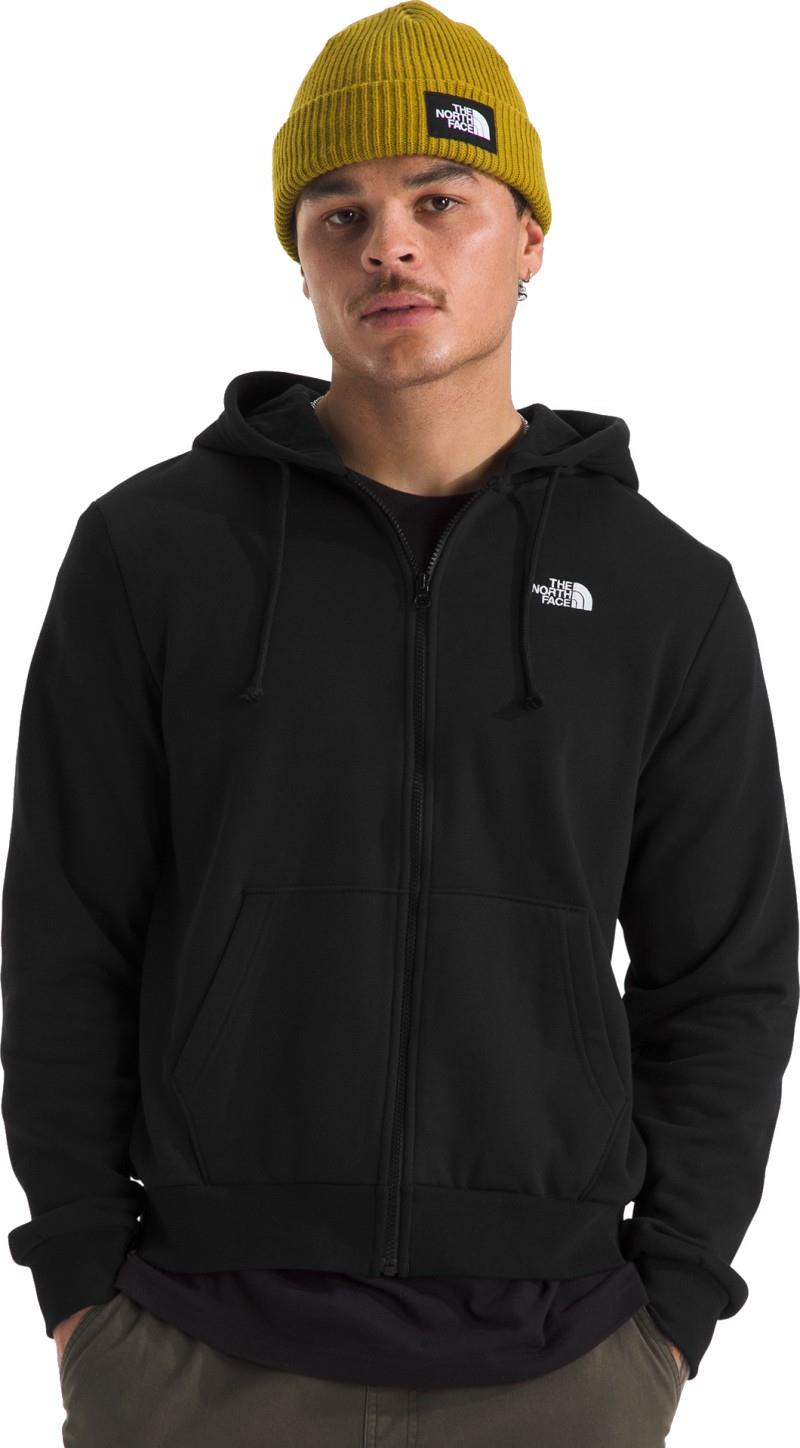 Evolution Simple Dome Full Zip Hoodie - Mens - tnf black 1