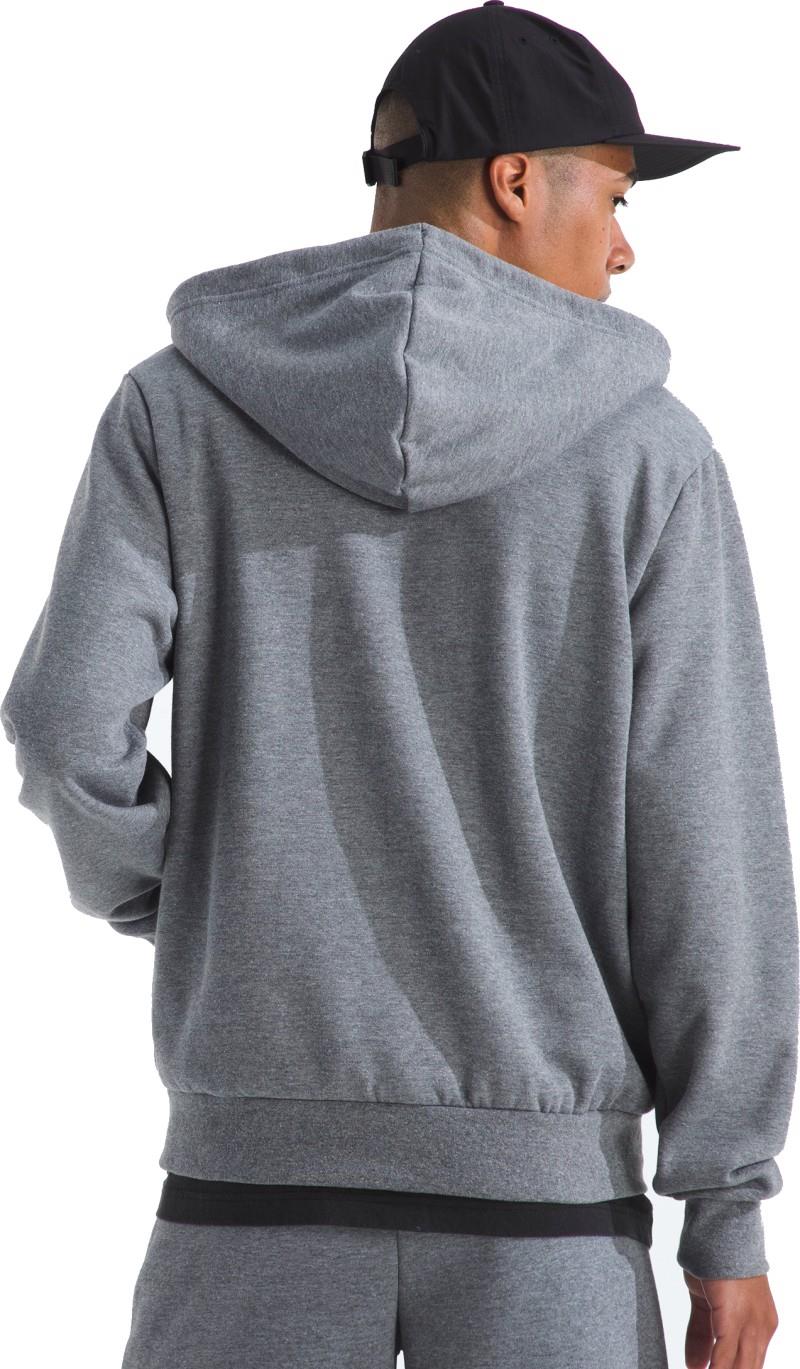 Evolution Simple Dome Full Zip Hoodie - Mens - tnf mid grey heather 1