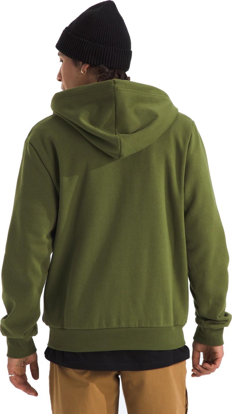 Evolution Simple Dome Full Zip Hoodie - Mens - woodland green 1