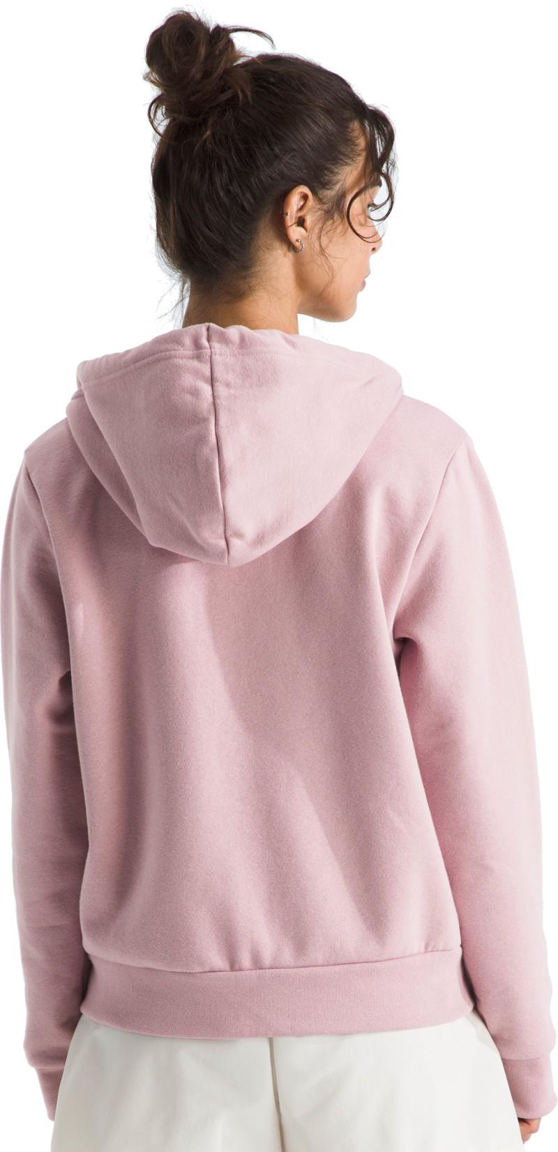 Evolution Simple Dome Full Zip Hoodie - Womens - metal pink 1