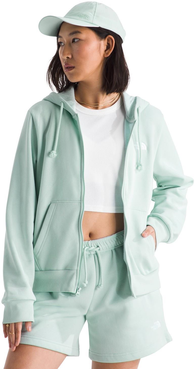 Evolution Simple Dome Full Zip Hoodie - Womens - opal frost 1