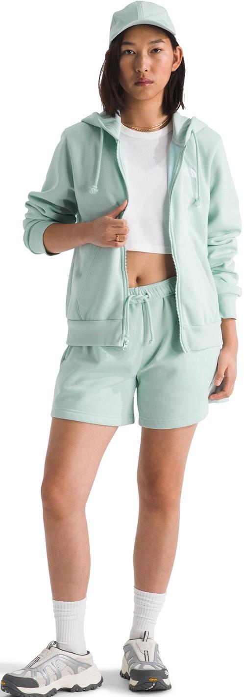 Evolution Simple Dome Full Zip Hoodie - Womens - opal frost 1