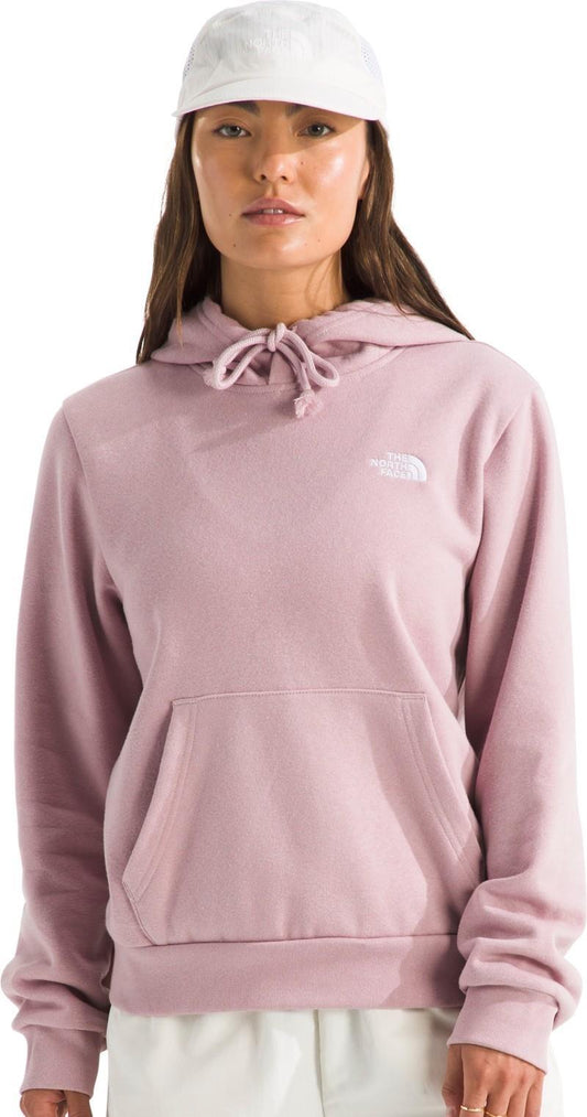 Evolution Simple Dome Hoodie - Womens - metal pink 1