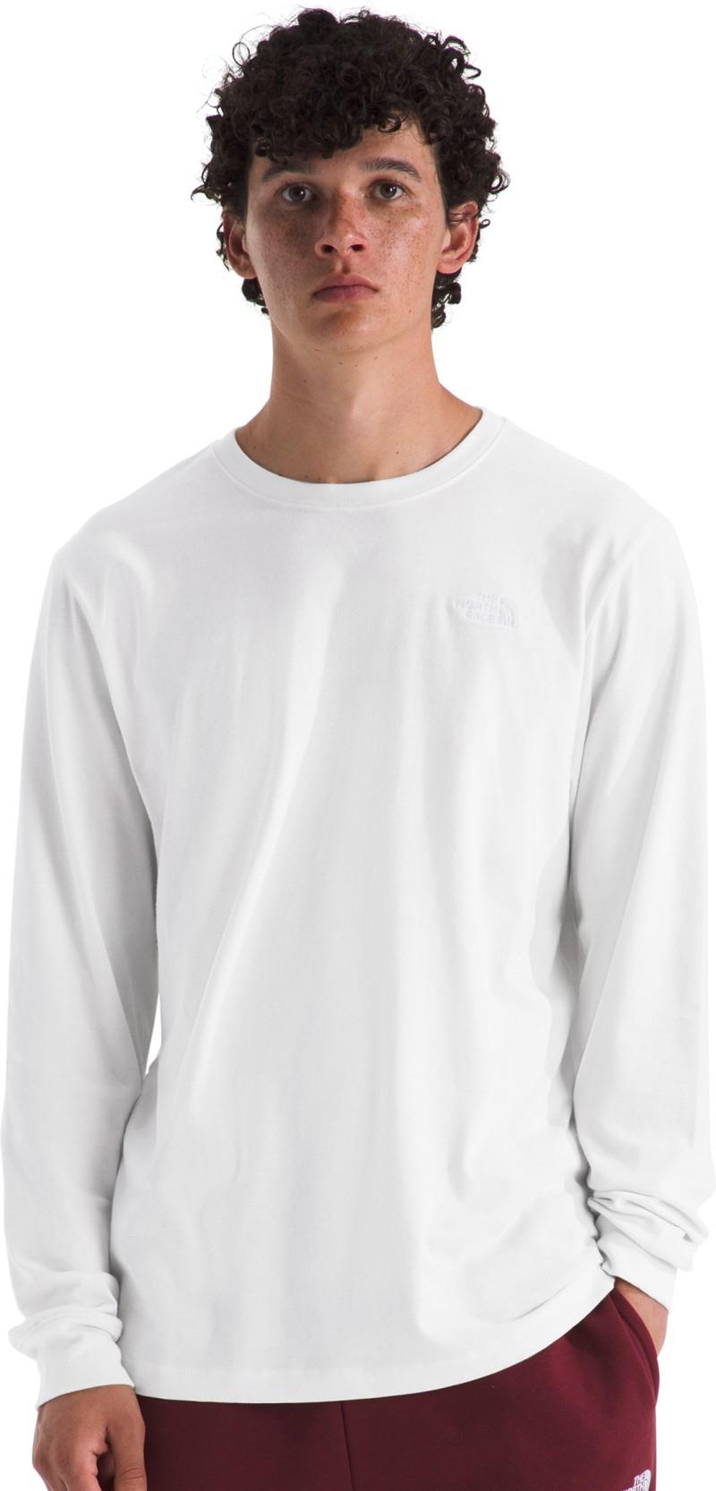 Evolution Simple Dome LS Tee - Mens - tnf white 1