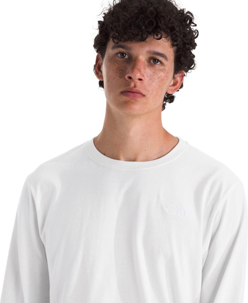 Evolution Simple Dome LS Tee - Mens - tnf white 1