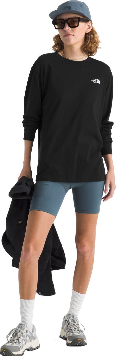 Evolution Simple Dome LS Tee - Womens - tnf black 1