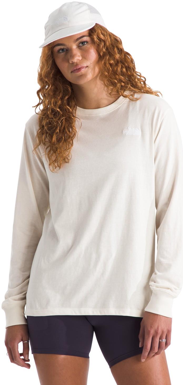 Evolution Simple Dome LS Tee - Womens - white dune 1