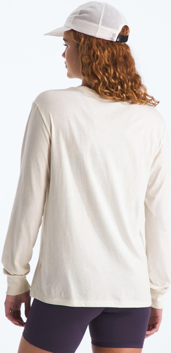 Evolution Simple Dome LS Tee - Womens - white dune 1