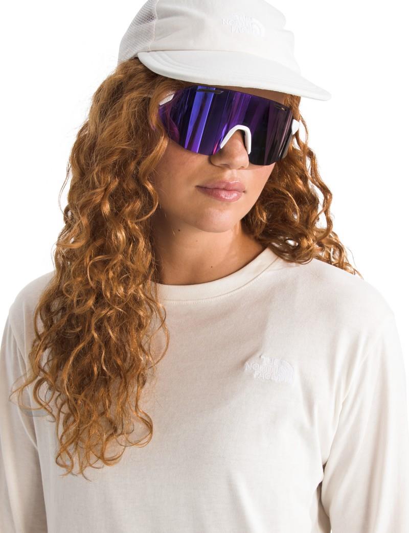 Evolution Simple Dome LS Tee - Womens - white dune 1