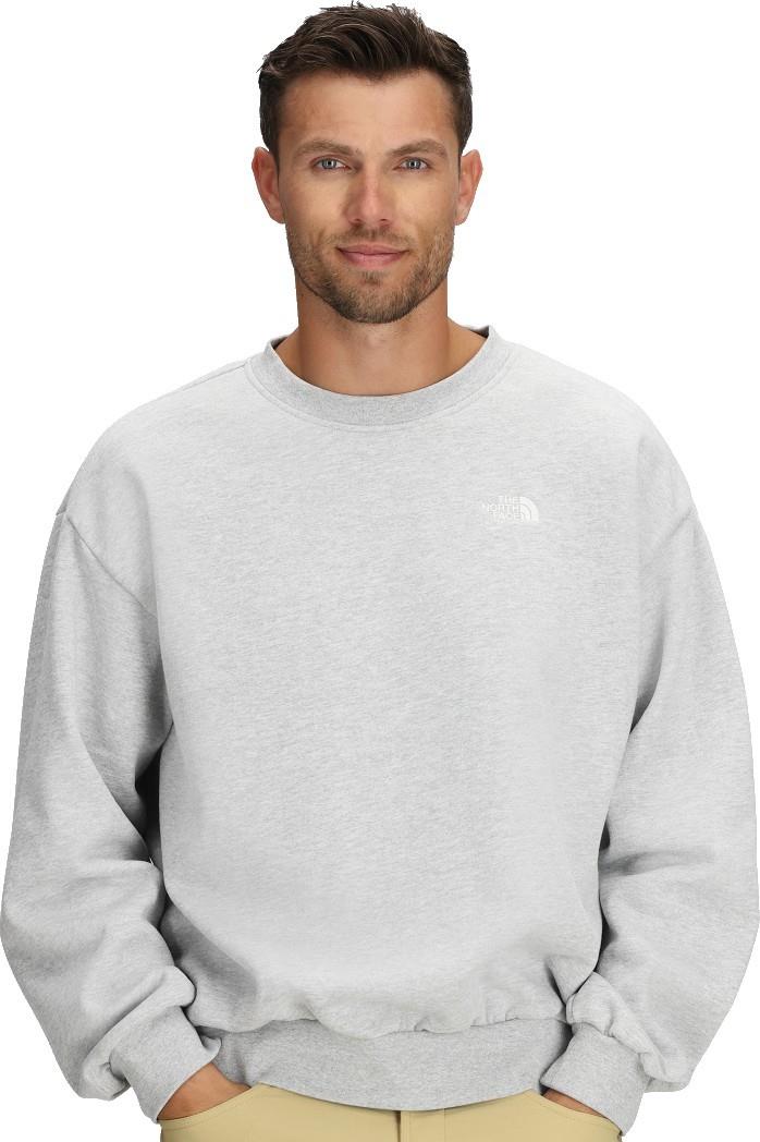 Evolution Simple Dome Oversized Crew - Mens - tnf pale grey heather 1