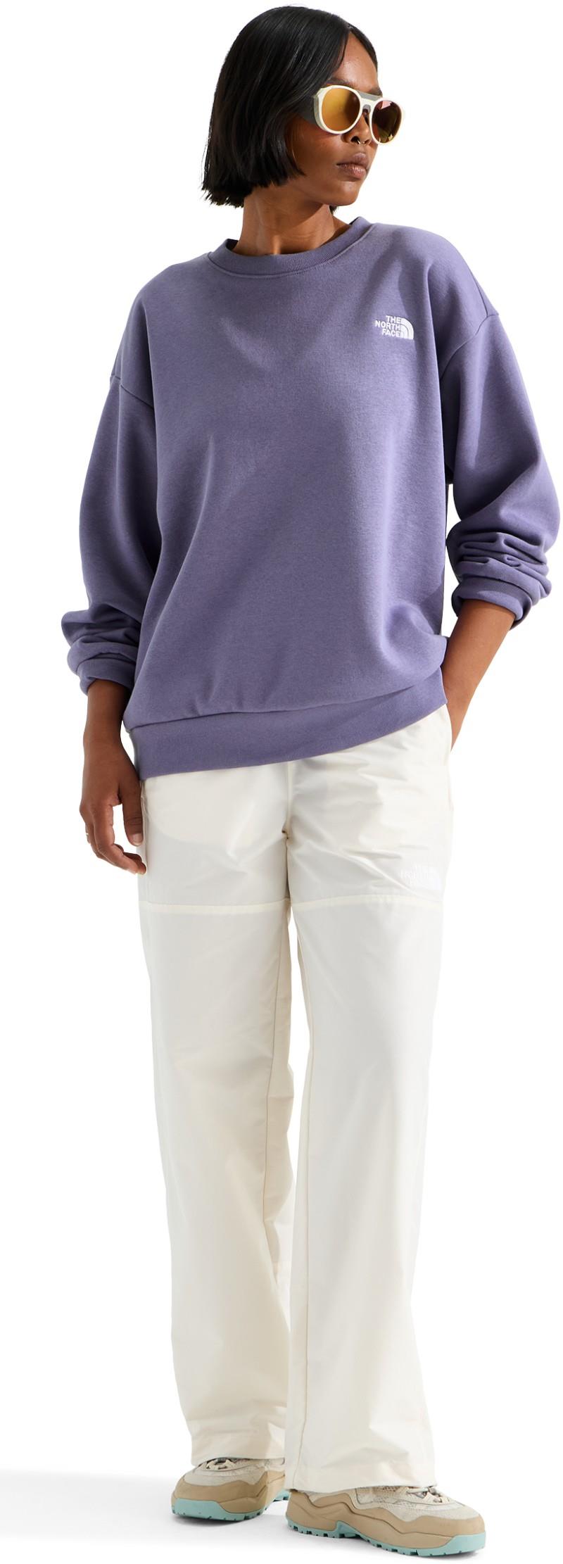 Evolution Simple Dome Oversized Crew - Womens - granite grey 1