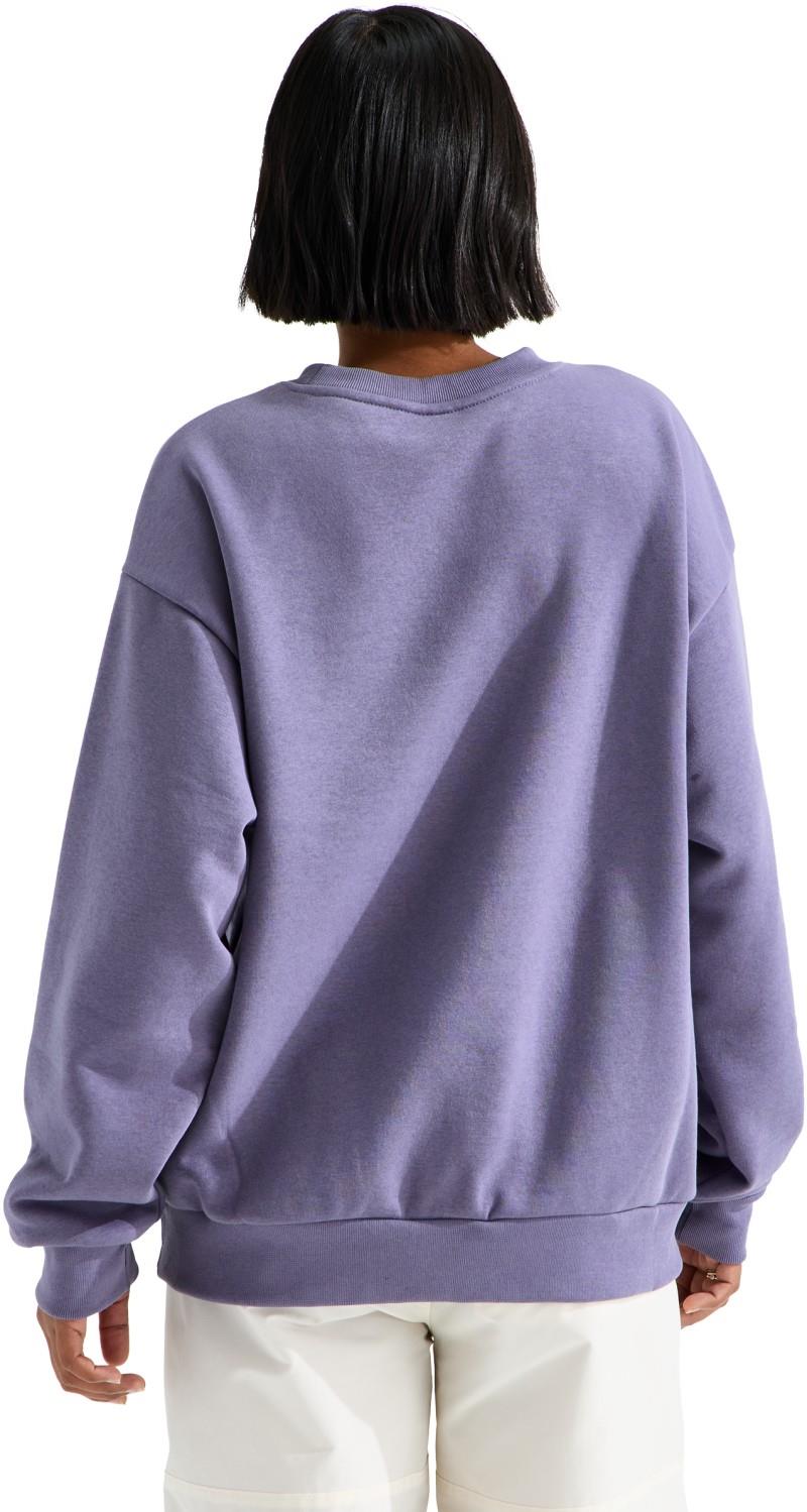 Evolution Simple Dome Oversized Crew - Womens - grounded plum 1