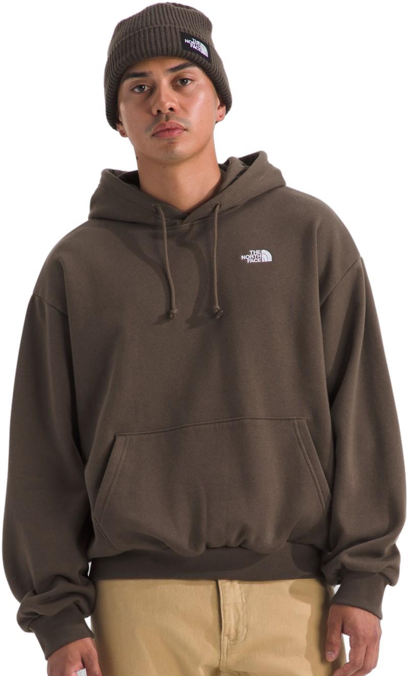 Evolution Simple Dome Oversized Hoodie - Mens - smokey brown 1