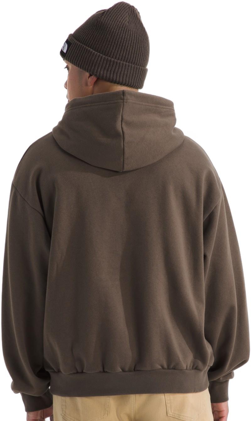 Evolution Simple Dome Oversized Hoodie - Mens - smokey brown 1