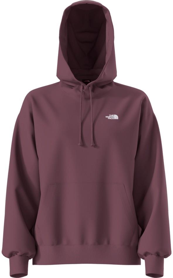 Evolution Simple Dome Oversized Hoodie - Womens - burgundy crush 1