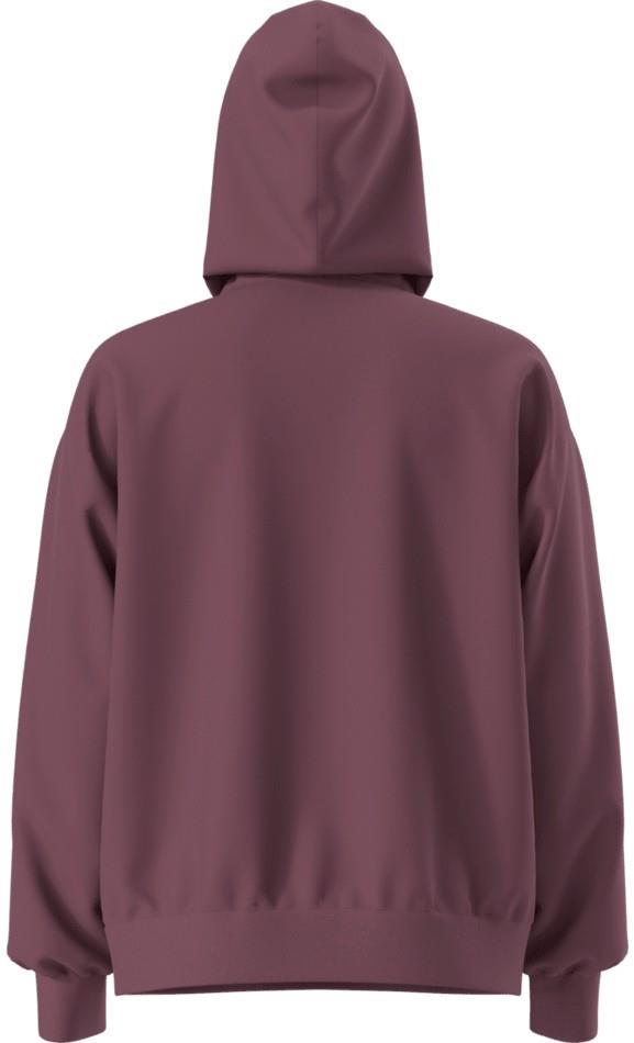 Evolution Simple Dome Oversized Hoodie - Womens - burgundy crush 1