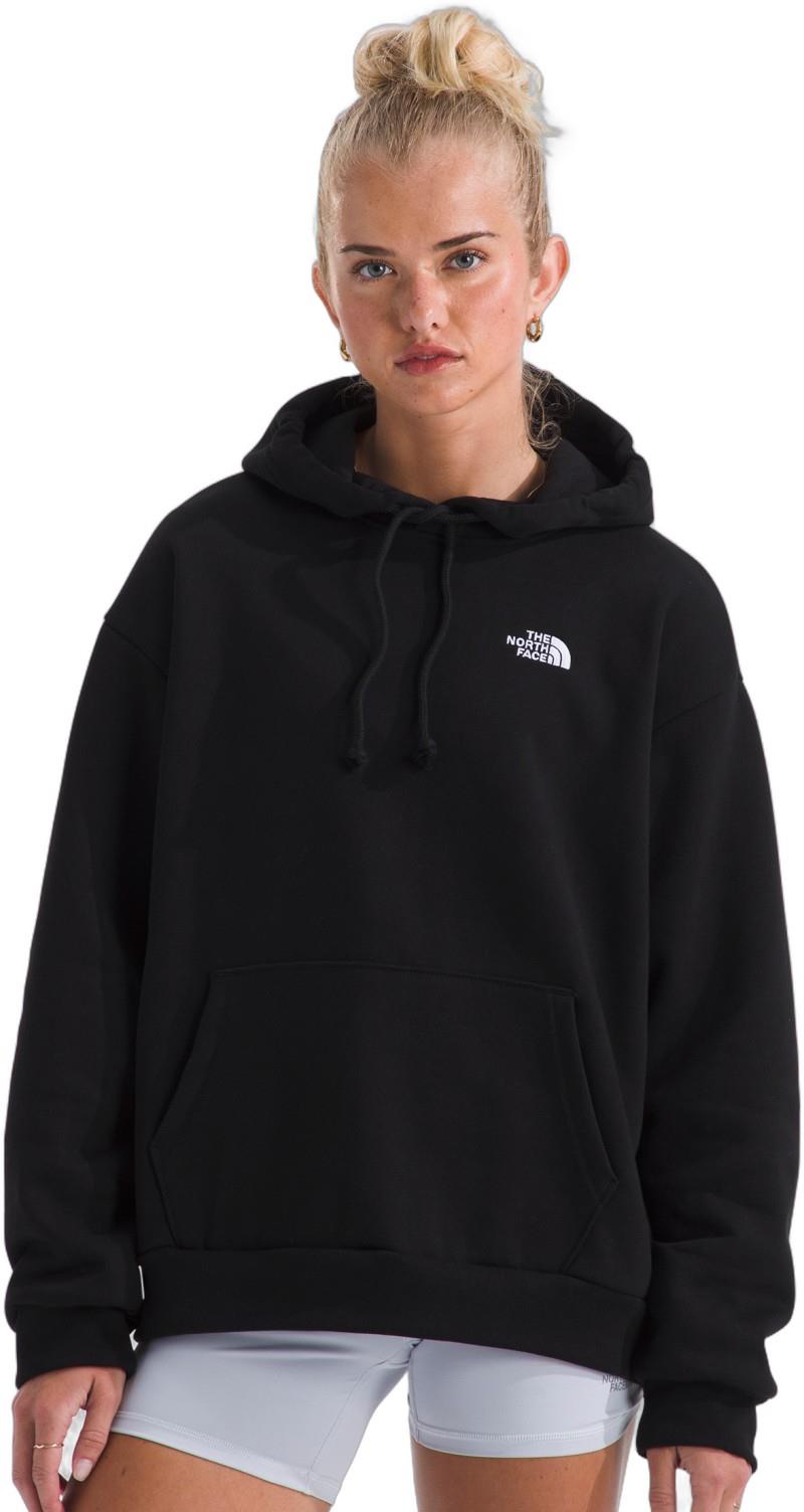 Evolution Simple Dome Oversized Hoodie - Womens - tnf black 1