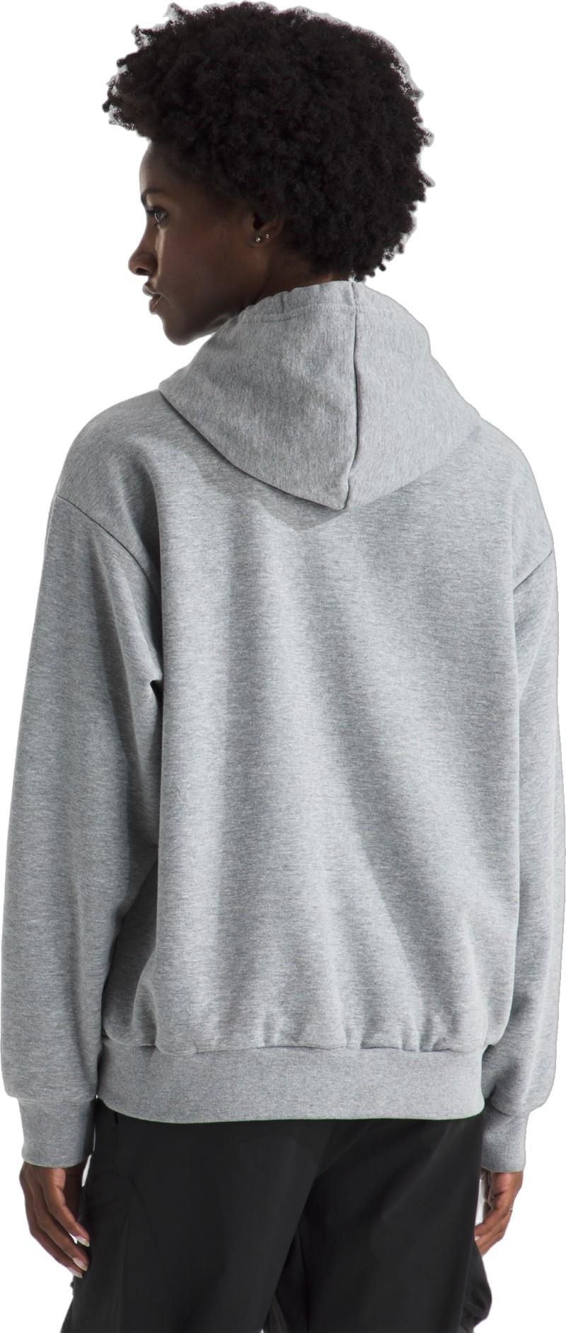 Evolution Simple Dome Oversized Hoodie - Womens - tnf pale grey heather 1