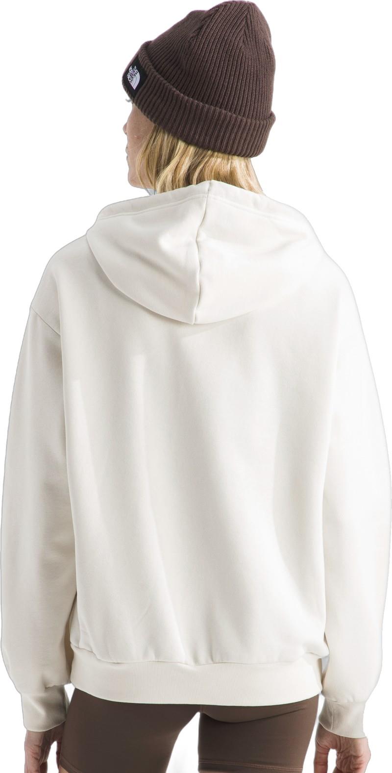 Evolution Simple Dome Oversized Hoodie - Womens - white dune 1