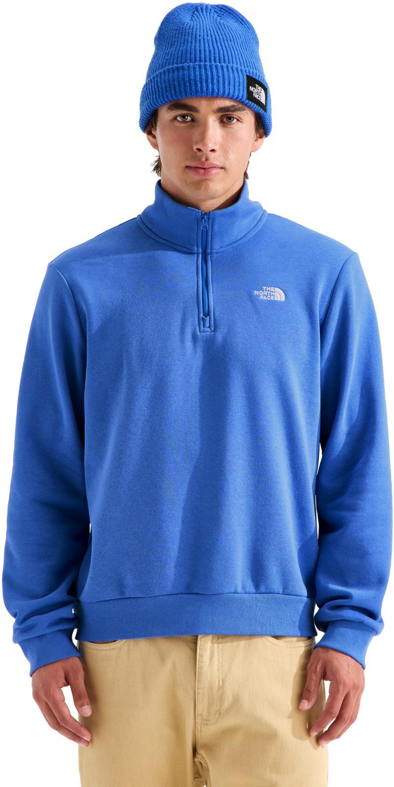 Evolution Simple Dome Quarter Zip - Mens - active blue 1