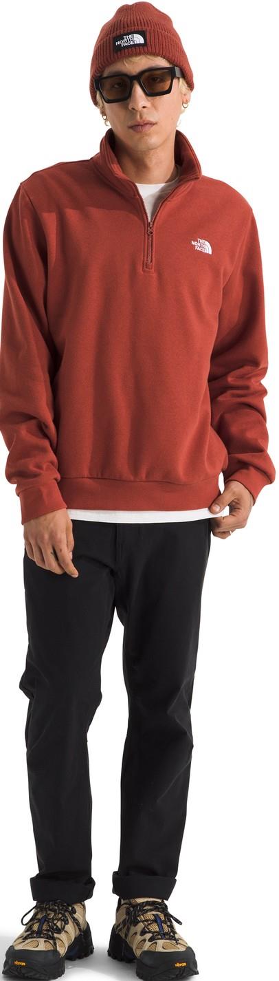 Evolution Simple Dome Quarter Zip - Mens - iron clay 1