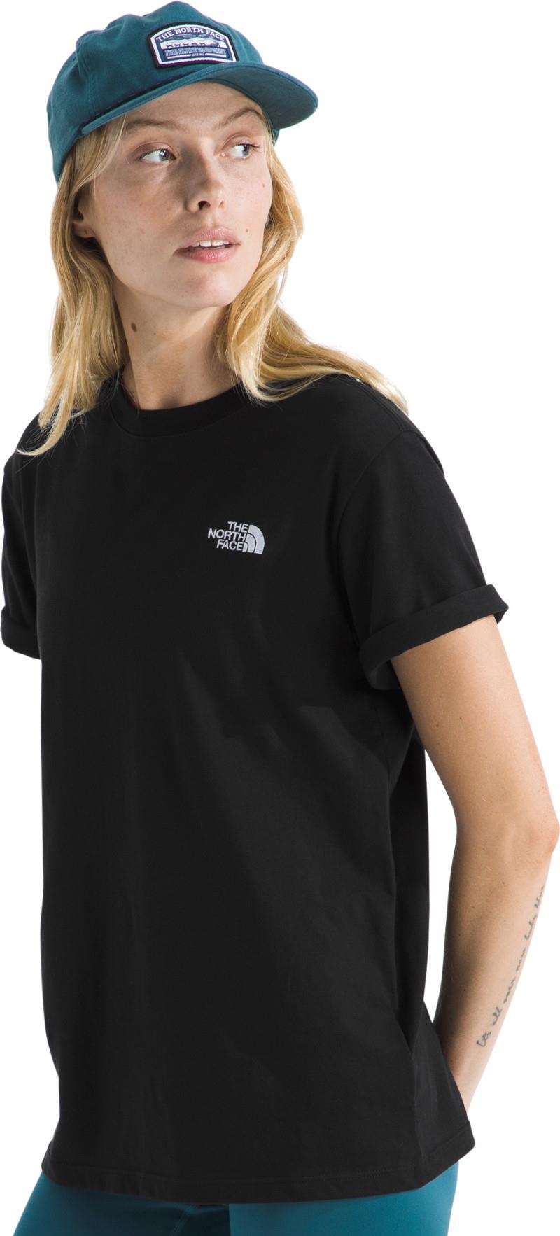 Evolution Simple Dome Relaxed SS Tee - Womens - tnf black 1