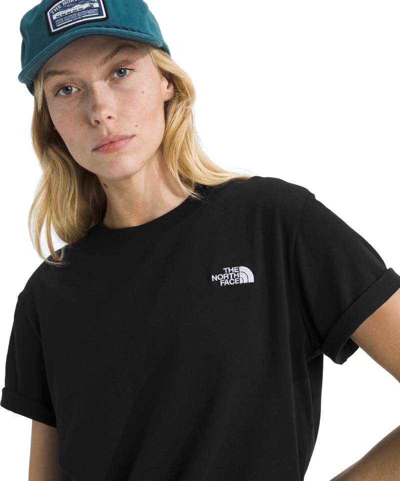 Evolution Simple Dome Relaxed SS Tee - Womens - tnf black 1