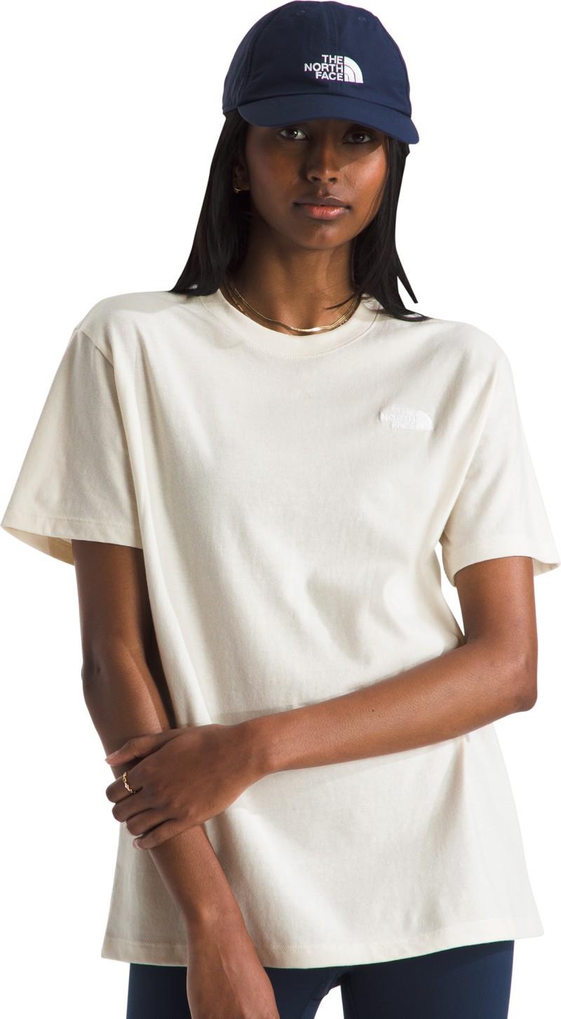 Evolution Simple Dome Relaxed SS Tee - Womens - white dune 1