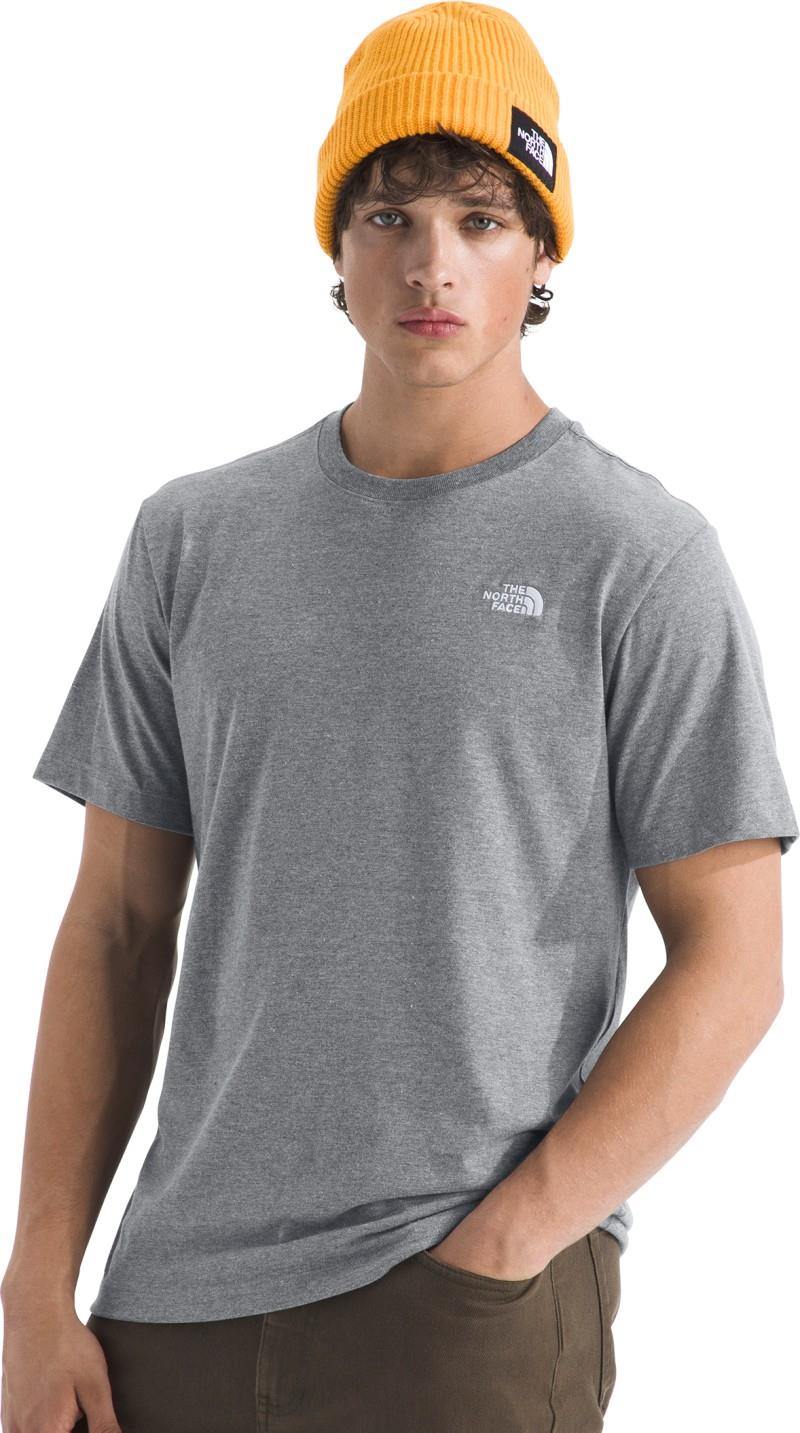 Evolution Simple Dome SS Tee - Mens - tnf mid grey heather 1