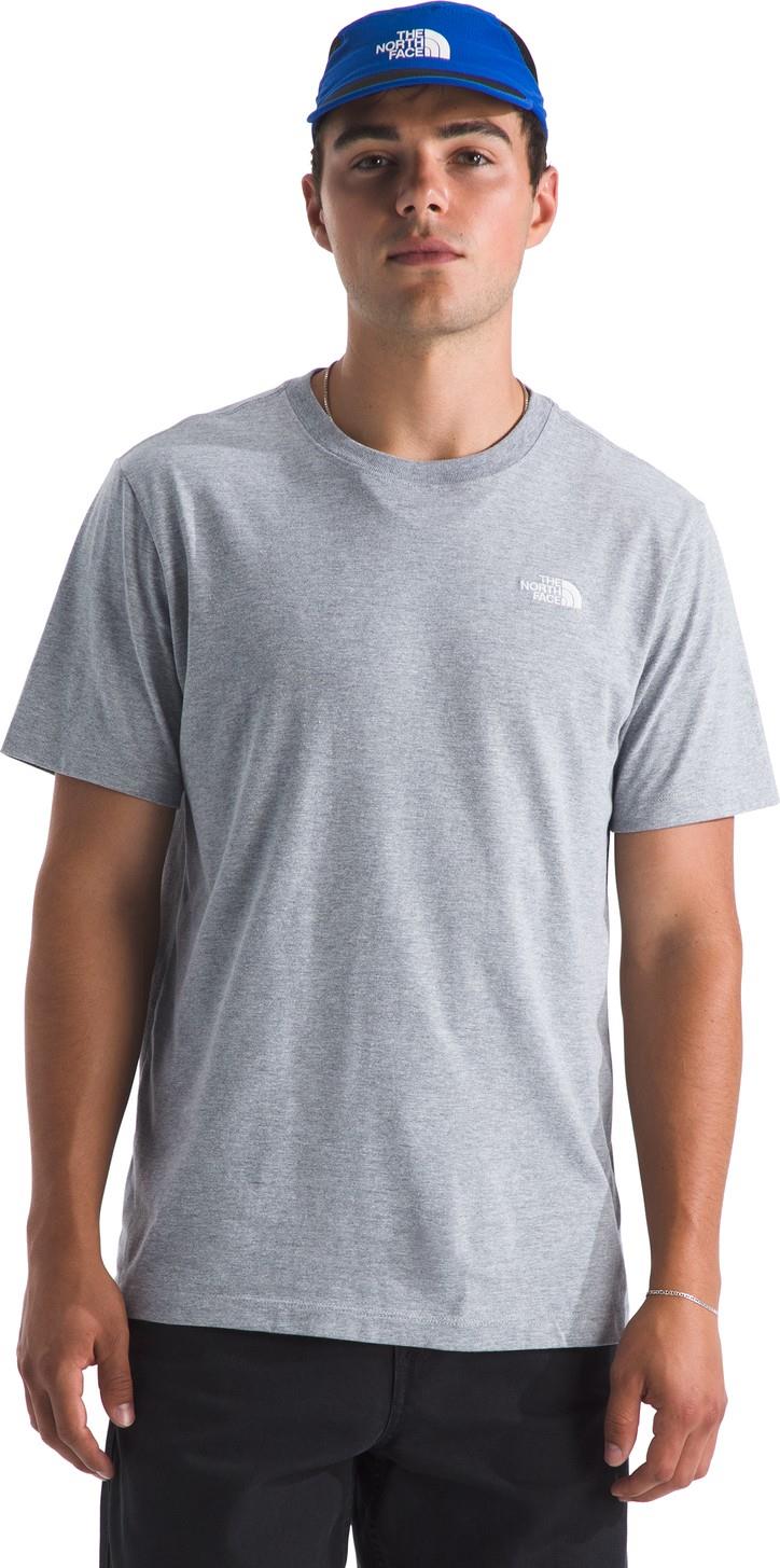 Evolution Simple Dome SS Tee - Mens - tnf pale grey heather 1