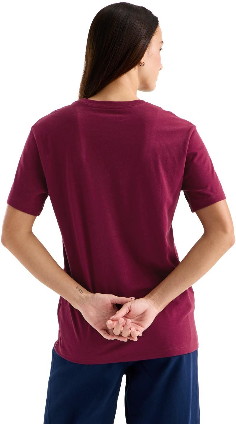 Evolution Simple Dome SS Tee - Womens - burgundy crush 1