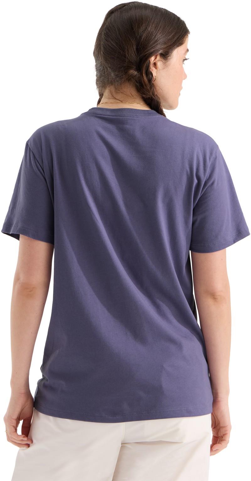 Evolution Simple Dome SS Tee - Womens - grounded plum 1