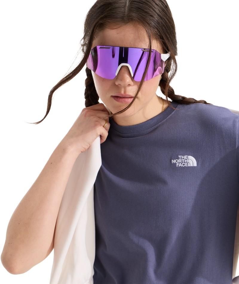 Evolution Simple Dome SS Tee - Womens - grounded plum 1
