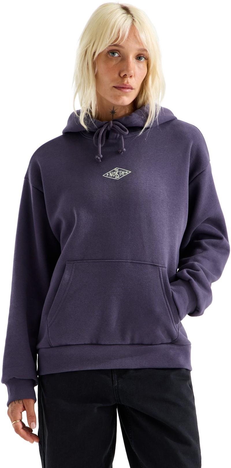 Evolution TNF Diamond Oversize Hoodie - Womens - endless dusk 1