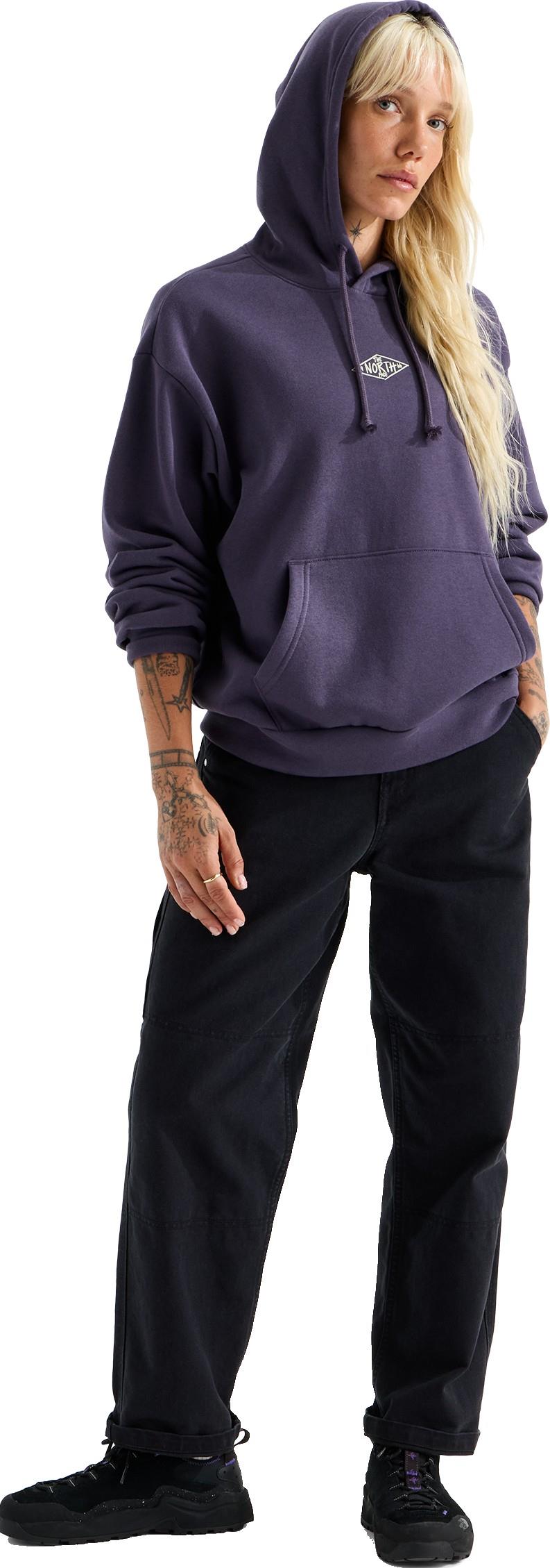 Evolution TNF Diamond Oversize Hoodie - Womens - endless dusk 1