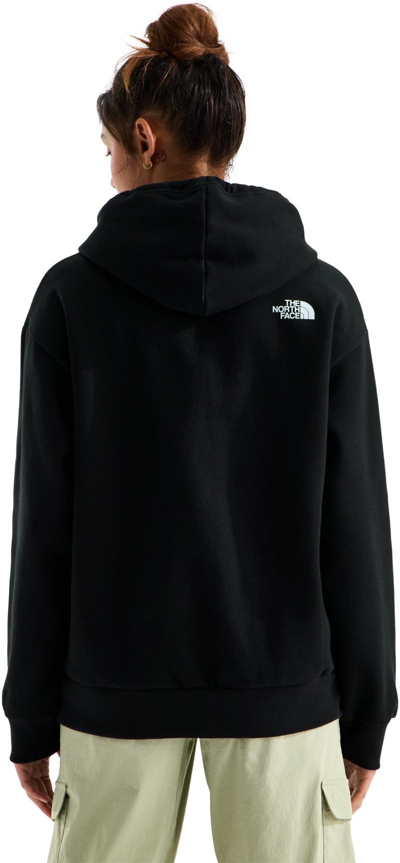 Evolution TNF Diamond Oversize Hoodie - Womens - tnf black 1
