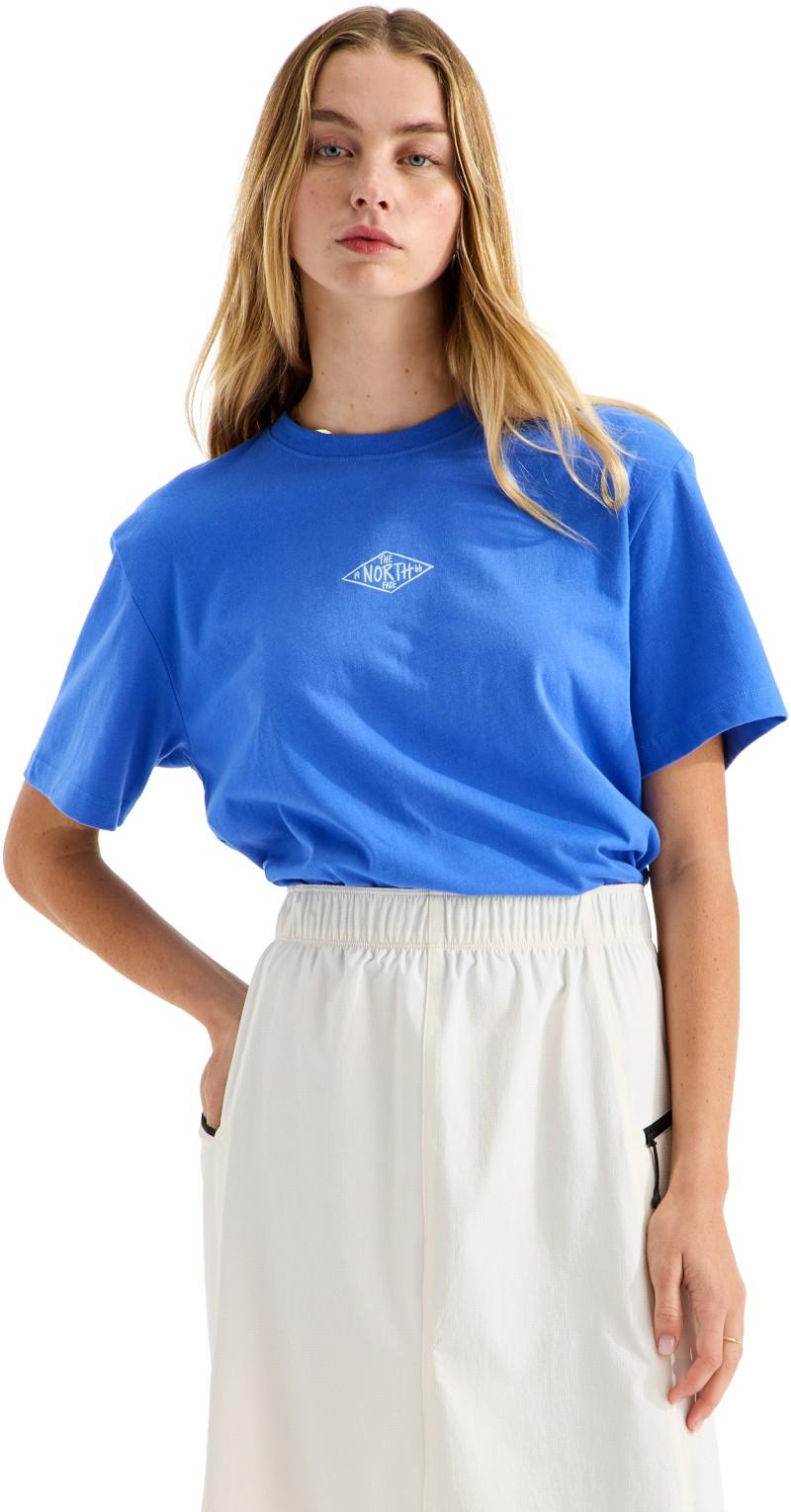 Evolution TNF Diamond SS Tee - Womens - active blue 1