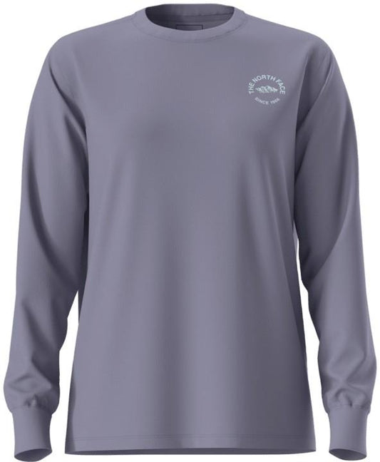 Evolution TNF NSE LS Tee - Womens - grounded plum 1