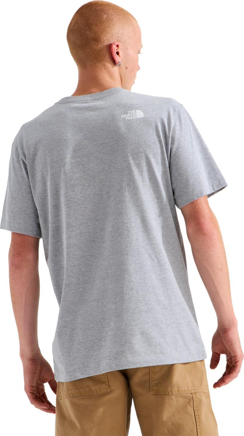 Evolution TNF Peak SS Tee - Mens - tnf pale grey heather 1