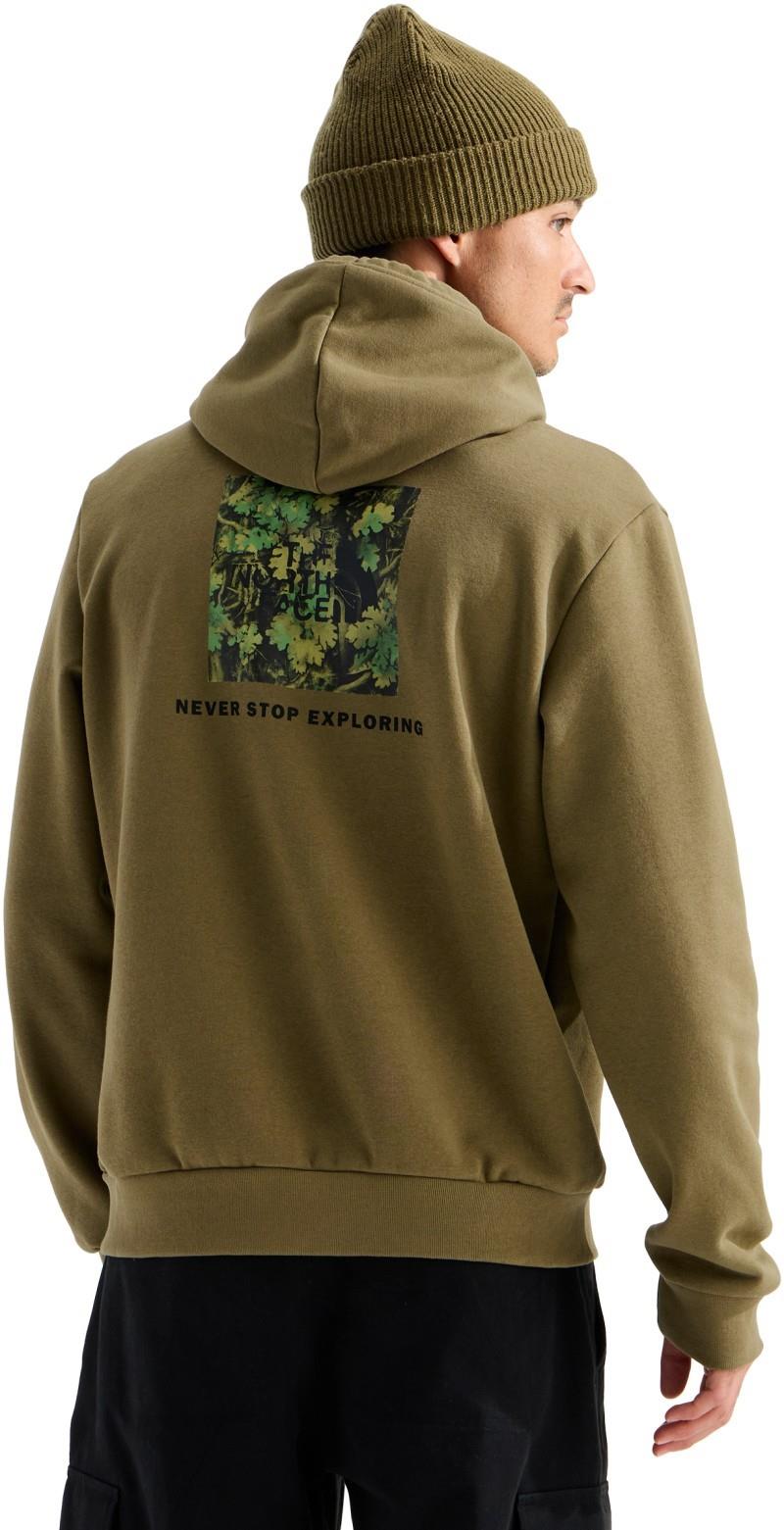 Evolution Yosemite Oak Print Hoodie - Mens - caraway seed 1
