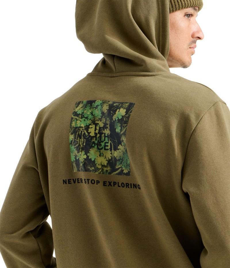 Evolution Yosemite Oak Print Hoodie - Mens - caraway seed 1