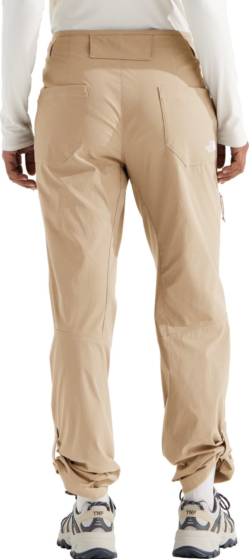 Exploration Straight Convertible Pants, Short - Womens - khaki stone 1
