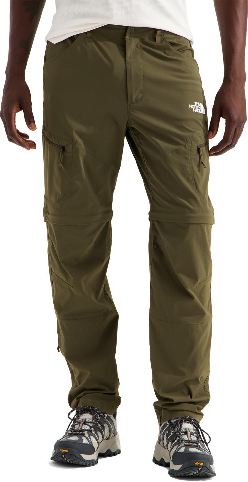 Exploration Tapered Convertible Pants, Long - Mens - new taupe green 1