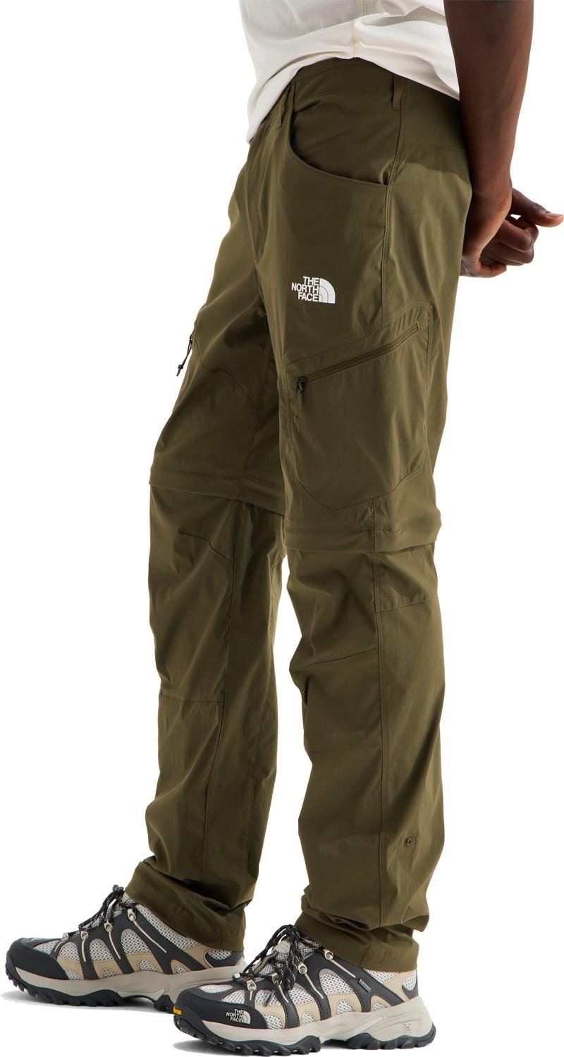 Exploration Tapered Convertible Pants, Long - Mens - new taupe green 1