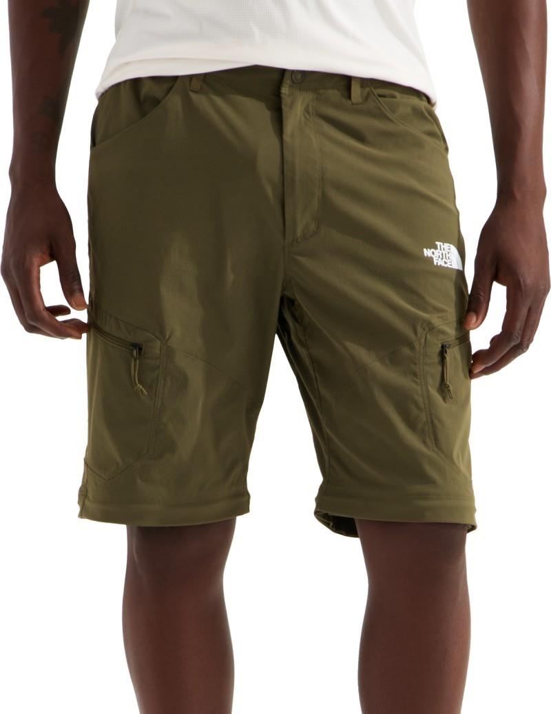 Exploration Tapered Convertible Pants, Long - Mens - new taupe green 1